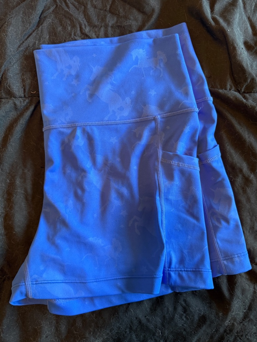 Constantly Varied Gear shadow unicorn blue High-Waist Athletic 2.5 in Shorts
